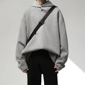 [Korean Style] 2 Colors Solid Oversized Hoodies