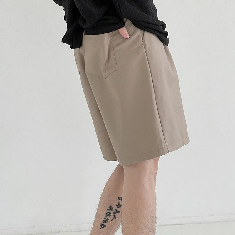 [Korean Style] 2 Colors Wide Shorts