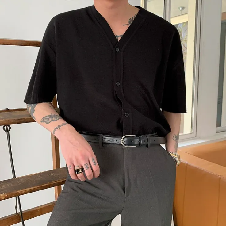 [Korean Style] Dan Casual Oversized Short Cardigan