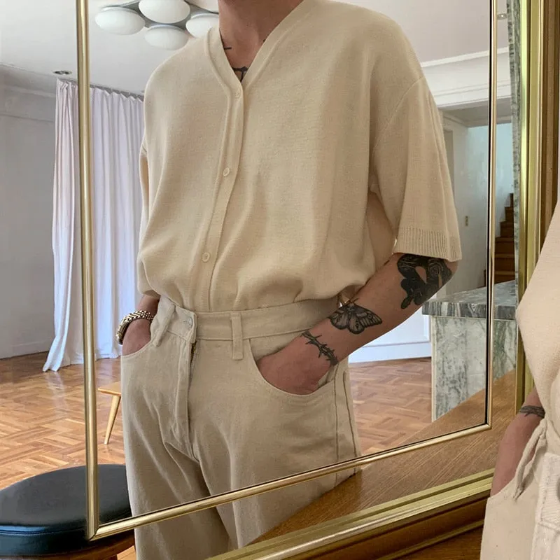 [Korean Style] Dan Casual Oversized Short Cardigan