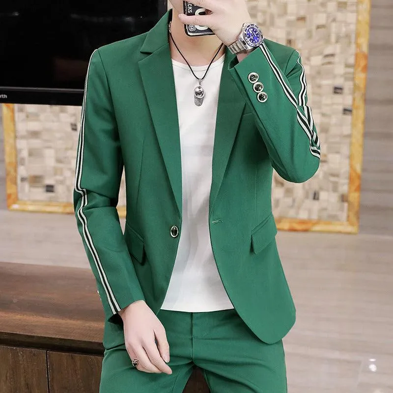 Korean Style Small Suits Men's