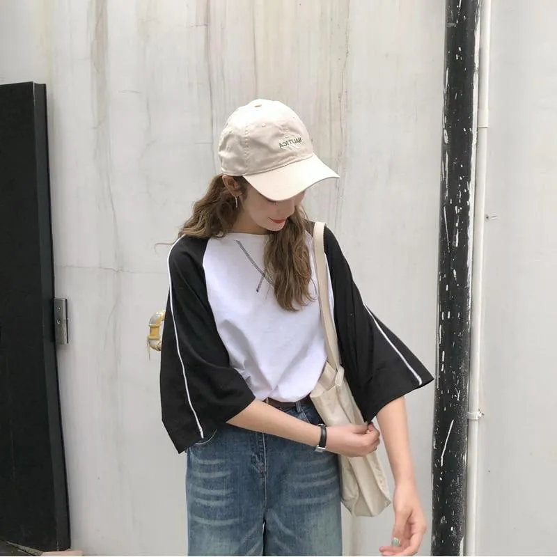 Korean T Shirt Vintage Look