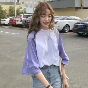 Korean T Shirt Vintage Look