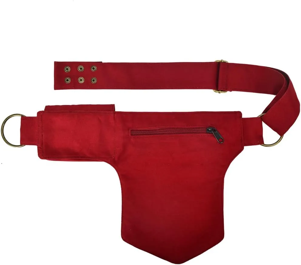 KPYWZER Thigh Drop Leg Bag for women Fanny Pack Renaissance Faire Festival Lace Waist Bag Utility Hip Belt Waist Bags WomensTravel Outdoors