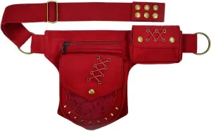 KPYWZER Thigh Drop Leg Bag for women Fanny Pack Renaissance Faire Festival Lace Waist Bag Utility Hip Belt Waist Bags WomensTravel Outdoors