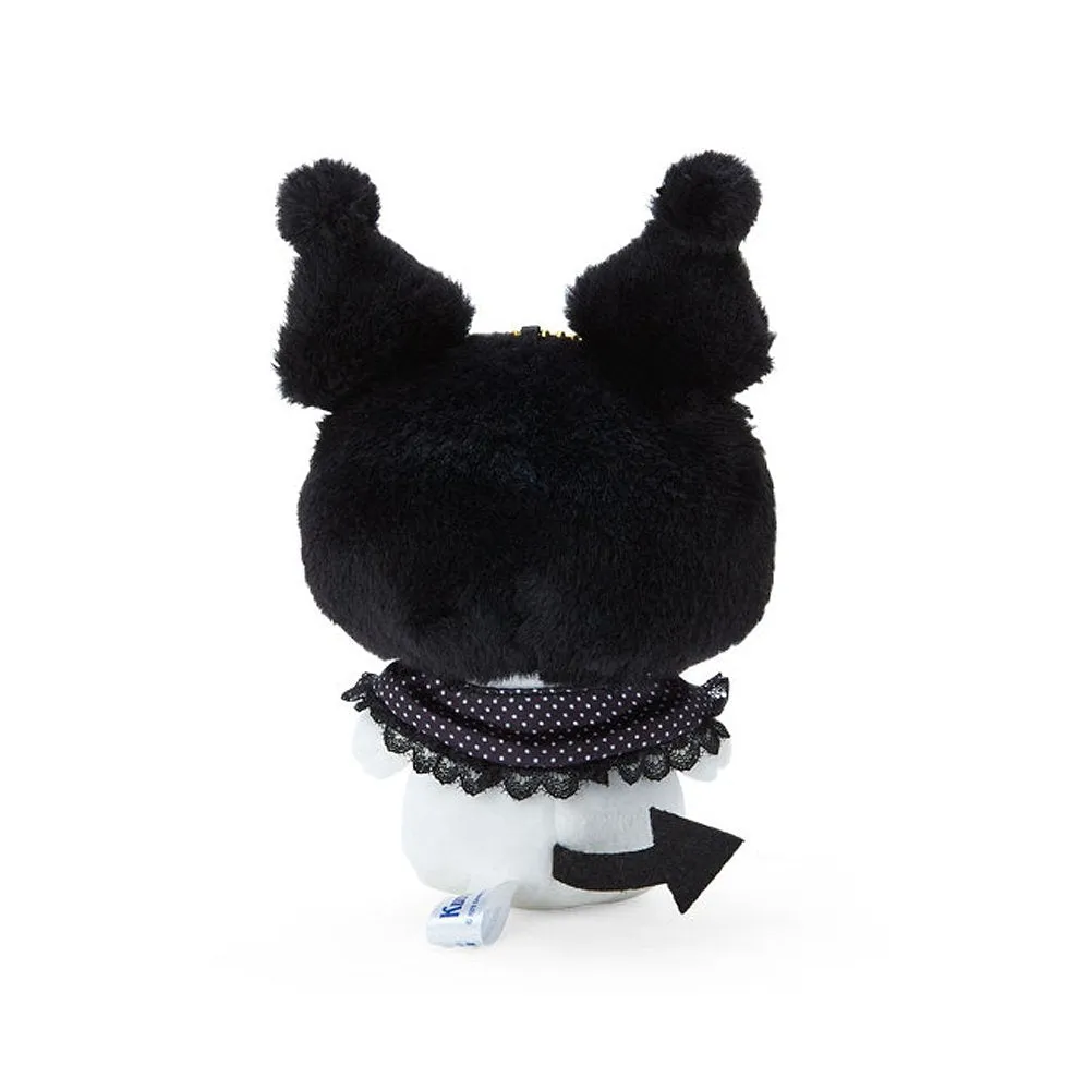 Kuromi Girly Black Mascot Clip-On Plush