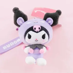 Kuromi Kigurumi Plushie Bag Charm