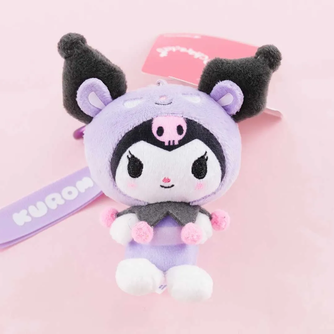 Kuromi Kigurumi Plushie Bag Charm