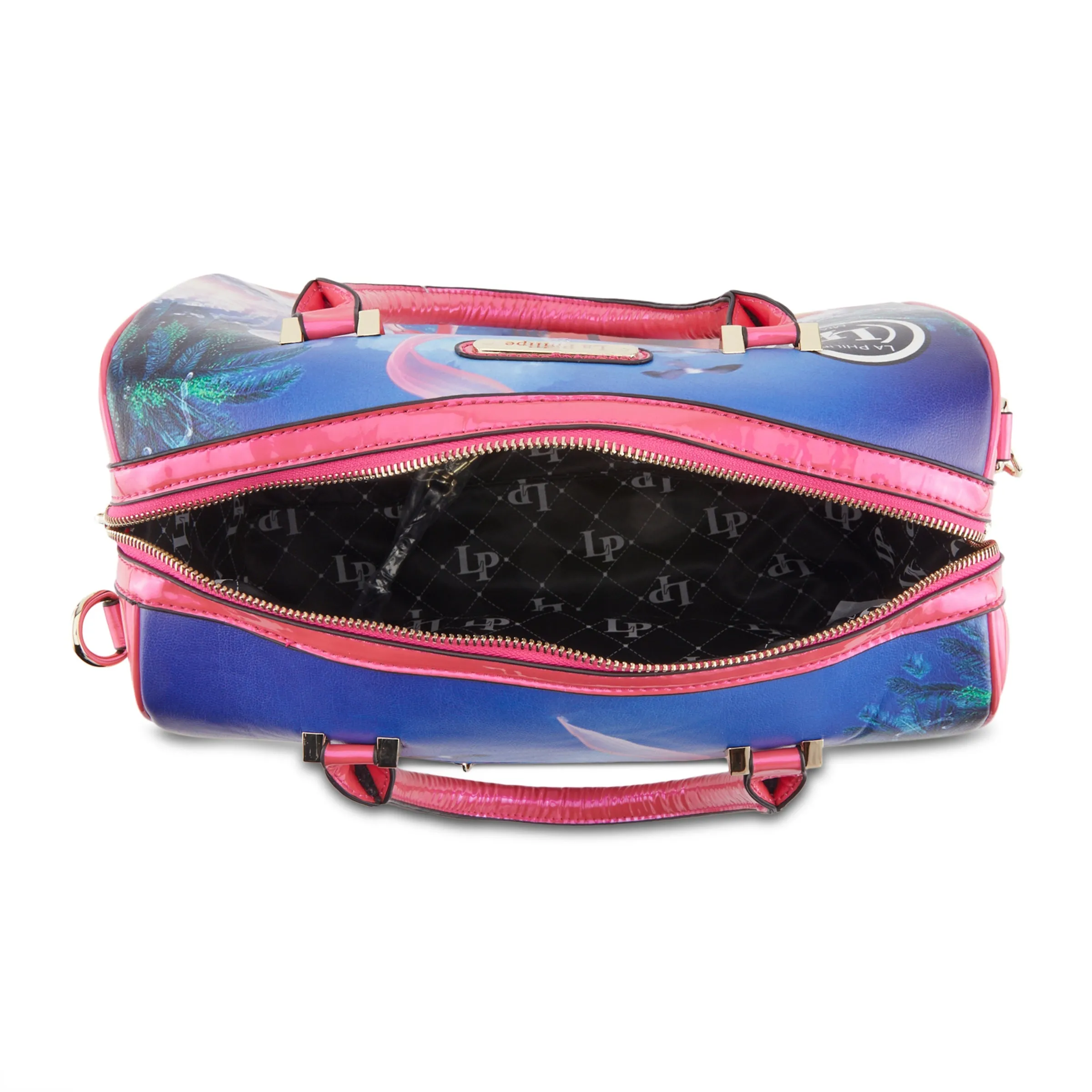 La Philipe Lp1020 13 Miami Beach Handbag Classic Pu Leather