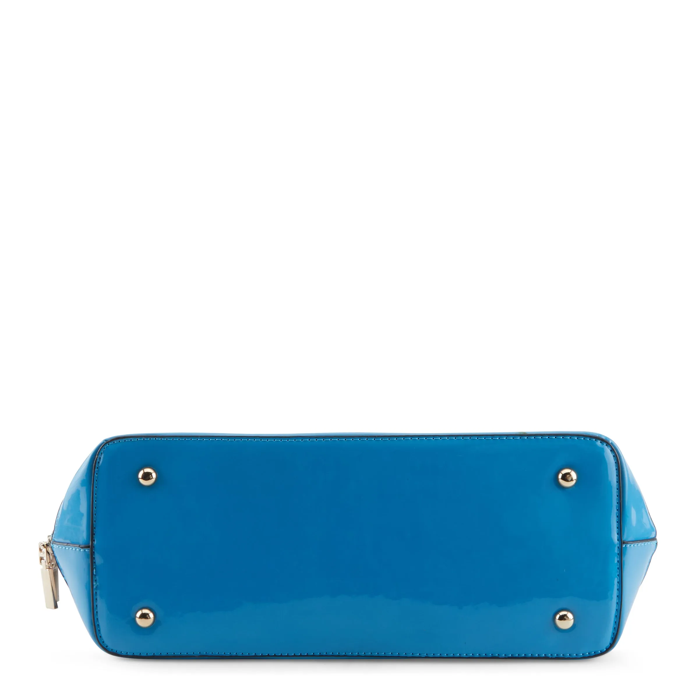 La Philipe Lp1023 8 Blue Pu Leather Handbag Oval