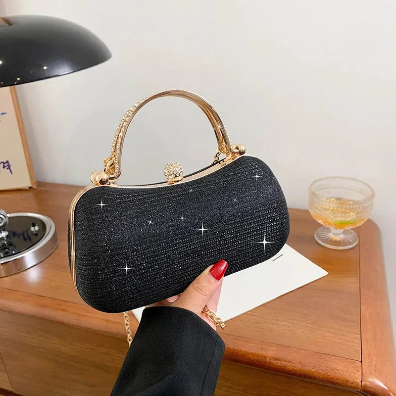 Lady Glams 2024 Cute Small PVC Shoulder Crossbody Bag - Your Luxury Companion for Parties and Travel