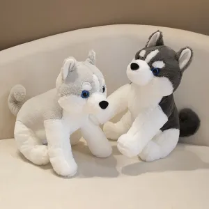 Lainey - Soft Snow Husky Stuffed Animal