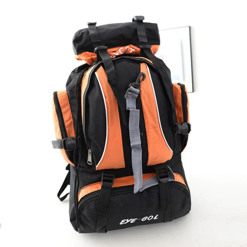 Large Capacity (60 Liters) Multifunction Travel Backpack