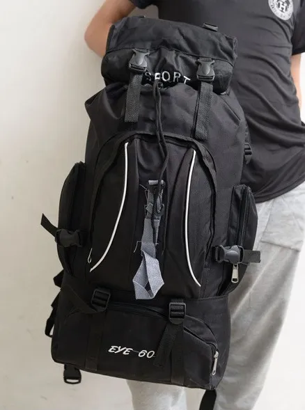 Large Capacity (60 Liters) Multifunction Travel Backpack