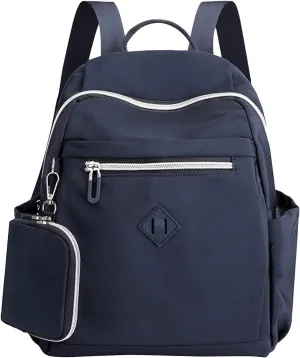 Large Capacity Backpack Ladies Fashion Travel Bag Trendy Backpack Mini Sling for Women Purse (BU1, One Size)
