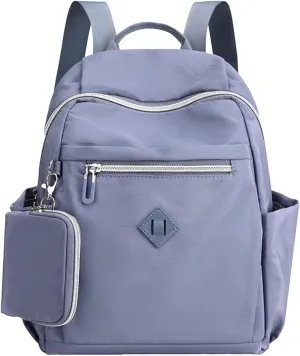 Large Capacity Backpack Ladies Fashion Travel Bag Trendy Backpack Mini Sling for Women Purse (BU2, One Size)