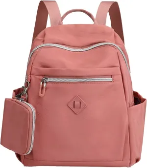 Large Capacity Backpack Ladies Fashion Travel Bag Trendy Backpack Mini Sling for Women Purse (One Size)