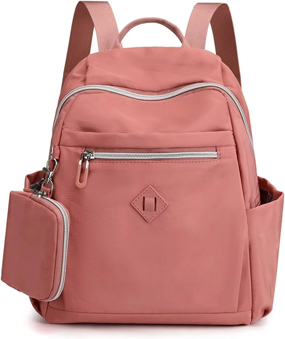 Large Capacity Backpack Ladies Fashion Travel Bag Trendy Backpack Mini Sling for Women Purse (One Size)