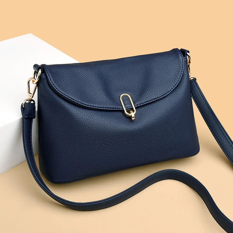 Large Capacity Soft Shoulder Bag