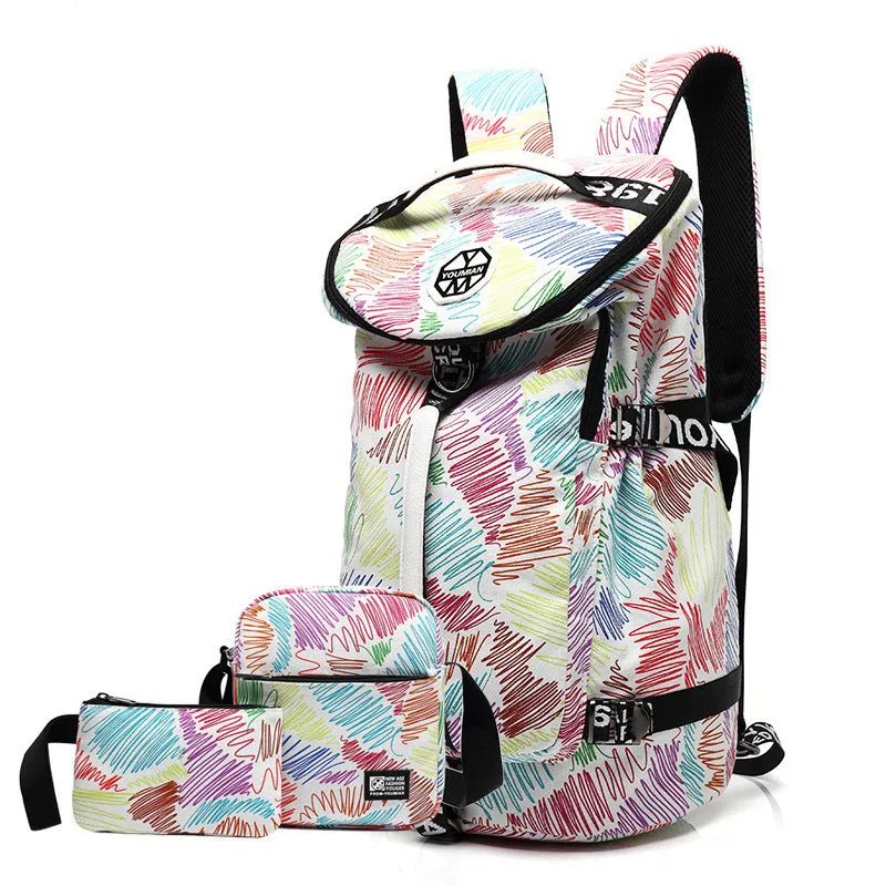 Large capacity travel backpack