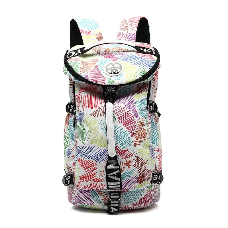 Large capacity travel backpack
