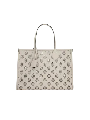 Laser-Cut GG Leather Tote Bag