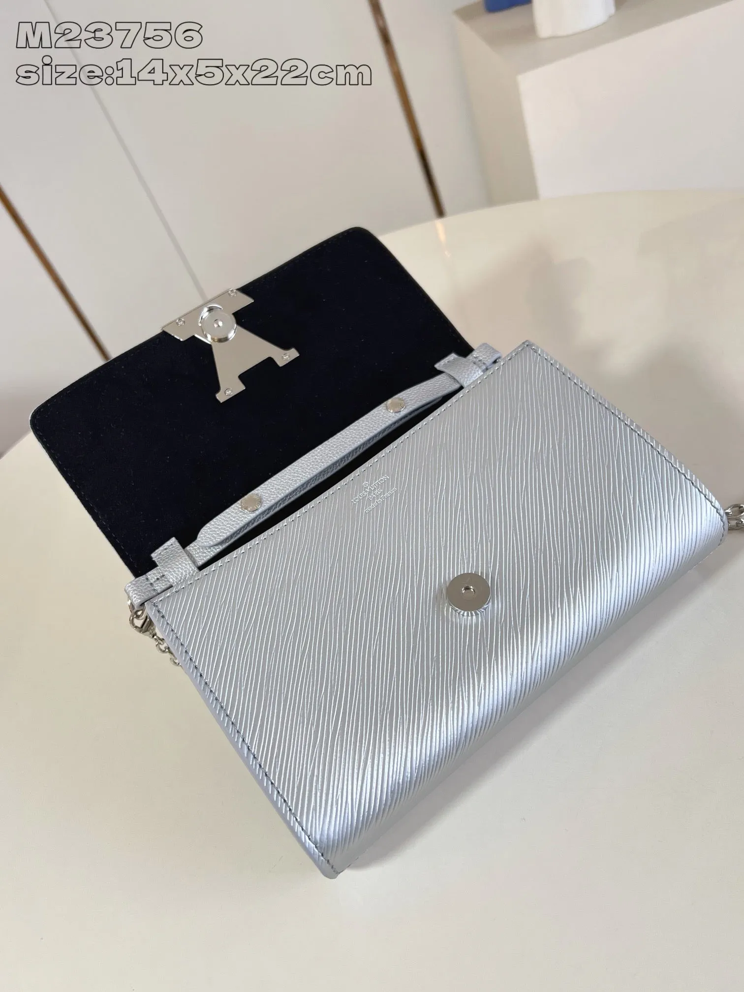LB1187 Pochette Louise / 8.7 x 5.5 x 2 inches / HIGHEST QUALITY VERSION