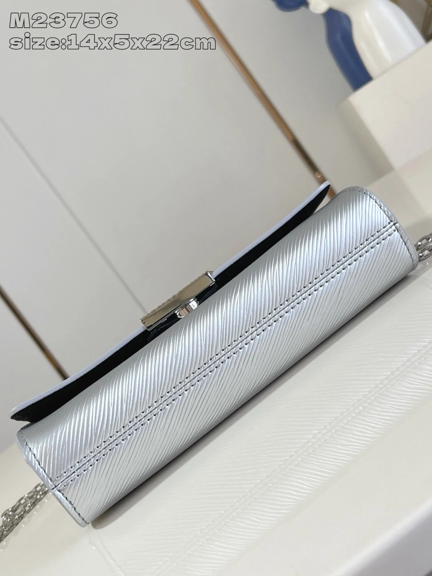 LB1187 Pochette Louise / 8.7 x 5.5 x 2 inches / HIGHEST QUALITY VERSION