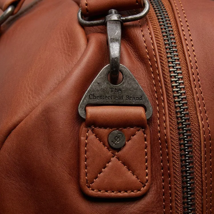 Leather Weekend Bag - The Chesterfield Brand Perth Cognac