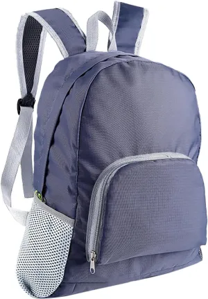 Leisure Large Capacity Outdoor Lightweight Water Proof Foldable Backpack Wild River Backpack Mini Rains (Grey, One Size)