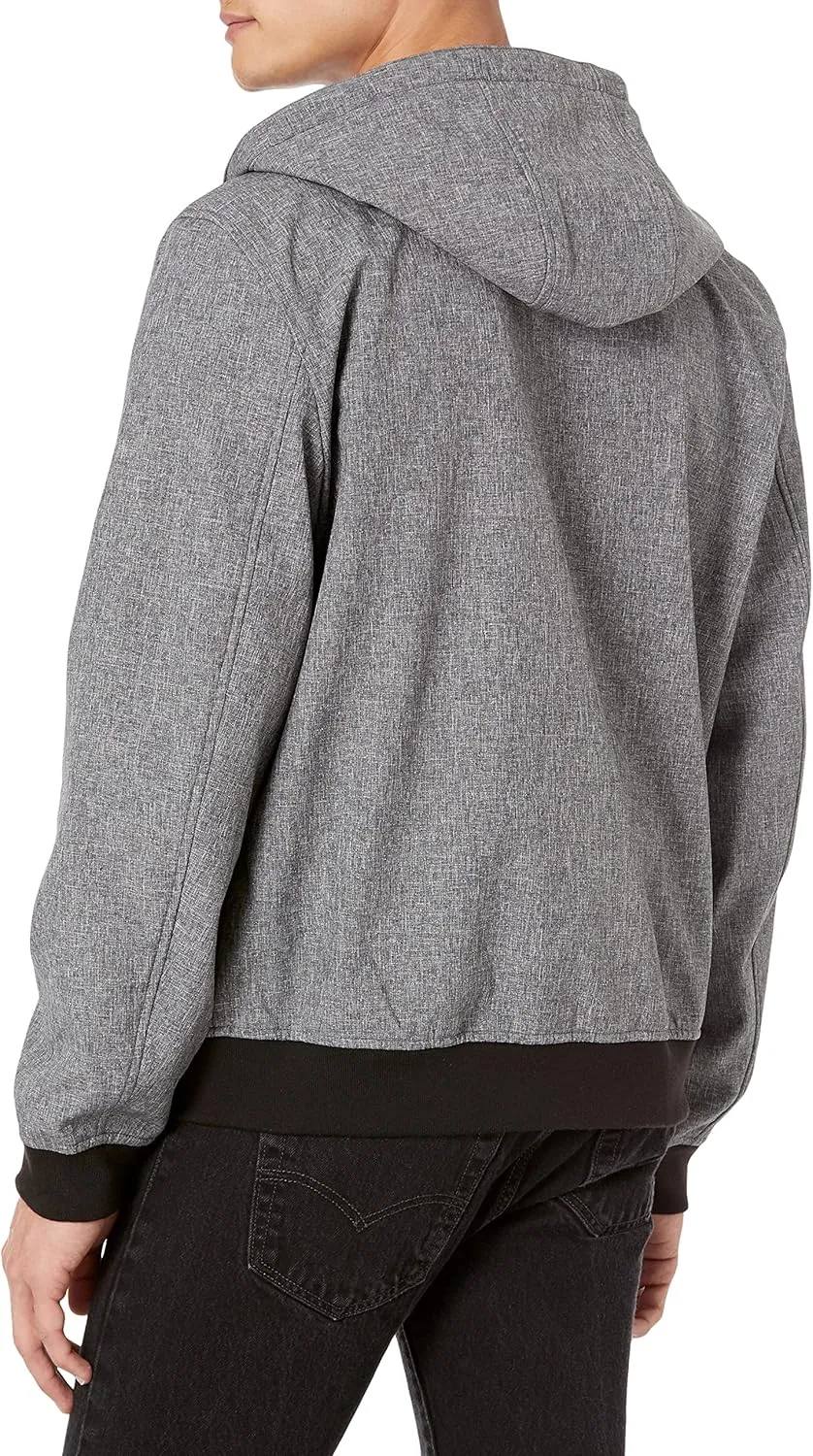 Levi's Men's Hooded Water Resistant Softshell Bomber Jacket