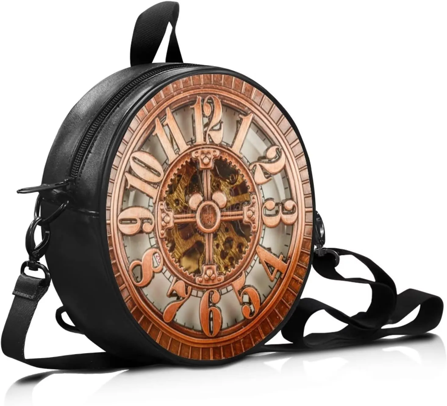 Lightweight Crossbody Bags Purses Leather Shoulder Bag for Women Handbags Clutch Zipper Backpack
