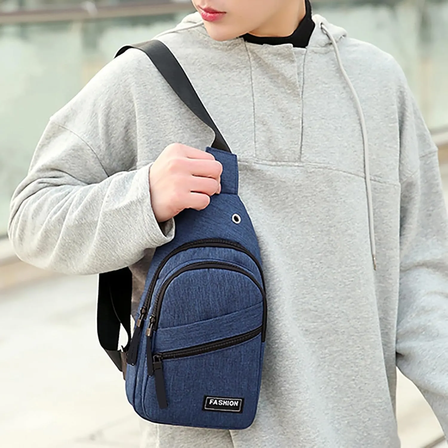 Lightweight Small Crossbody Bag for Women Men Multi Pocket Crossbody Purses Shoulder Handbags Passport Holder