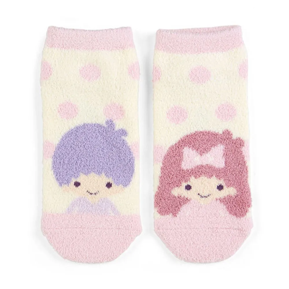 Little Twin Star Dotted Cozy Socks
