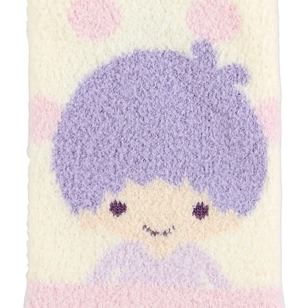 Little Twin Star Dotted Cozy Socks