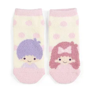Little Twin Star Dotted Cozy Socks