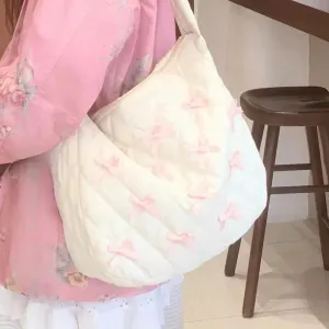 LIZAKOSHT  -  Bag for Women Spring Summer Cloud Butterfly Bag Korean Niche Large Capacity Tote Sweet Shoulder Bags