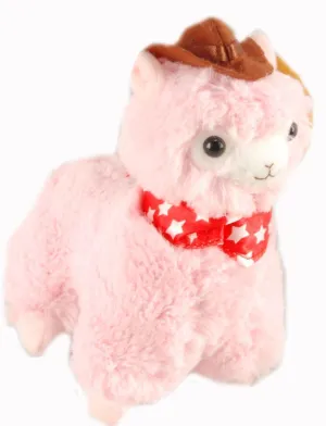 Llama Cowboy Alpaca 12" Prime Plush Pink