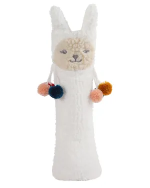 Llama Critter Plush Crew Socks
