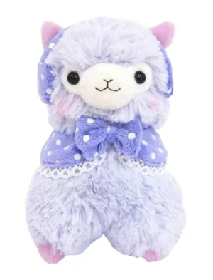 Llama Earmuffs Alpaca 18" Plush Purple