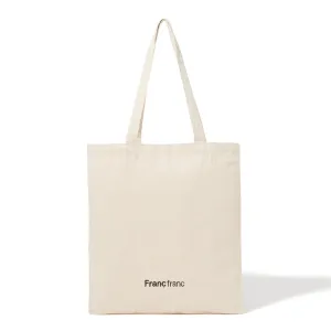 Logo Tote Small Ivory