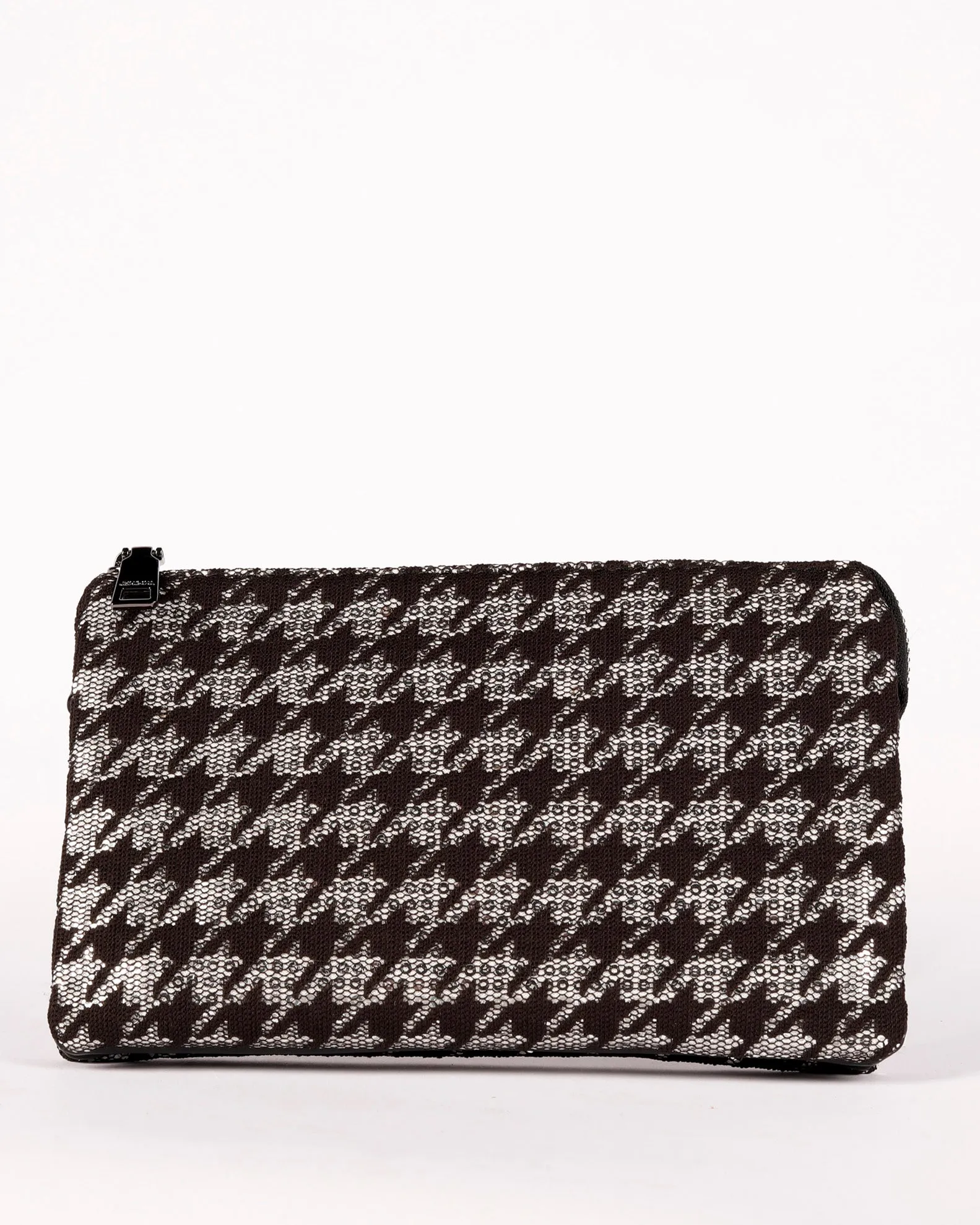 Lola Houndstooth Crossbody