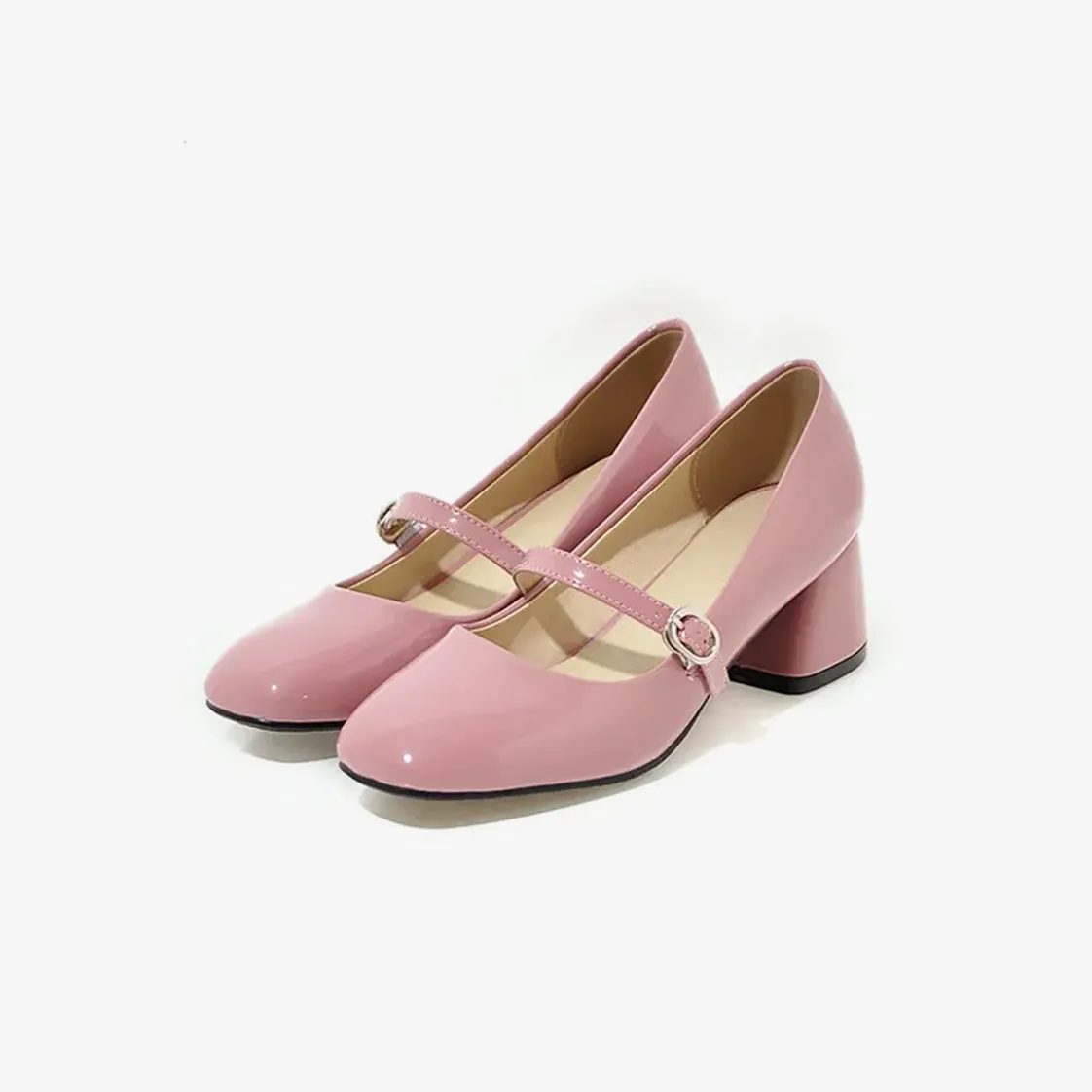 Lolita Buckle Mary Jane Pumps