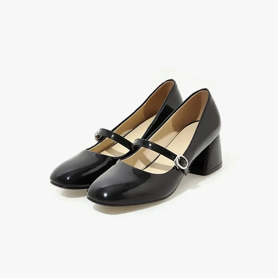 Lolita Buckle Mary Jane Pumps