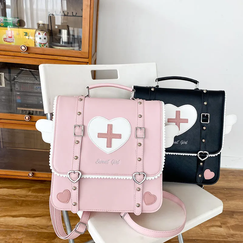Lolita Winged Heart Backpack