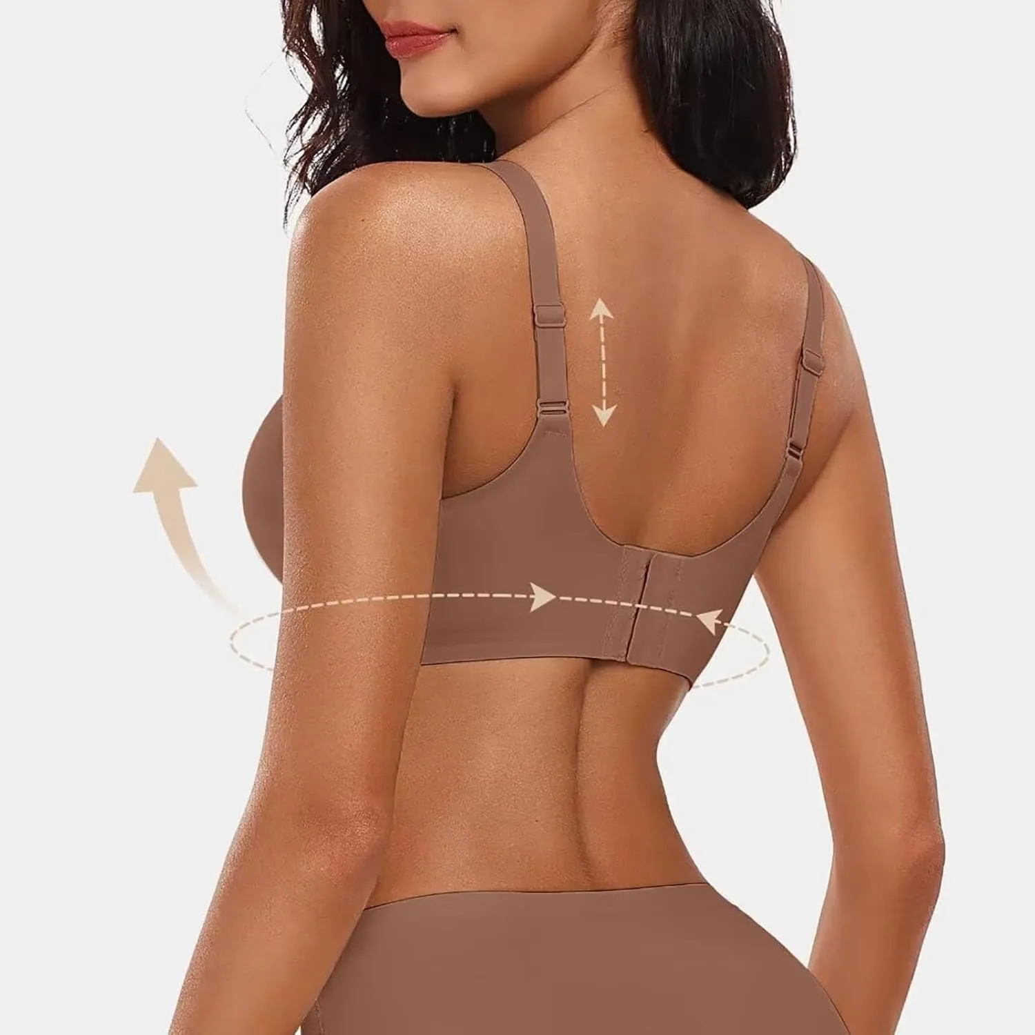 Longline Sports Bras for Women High Impact Sporty Wireless Sports Bra Gym Comfortable Sexy Supportive Push Up Summer