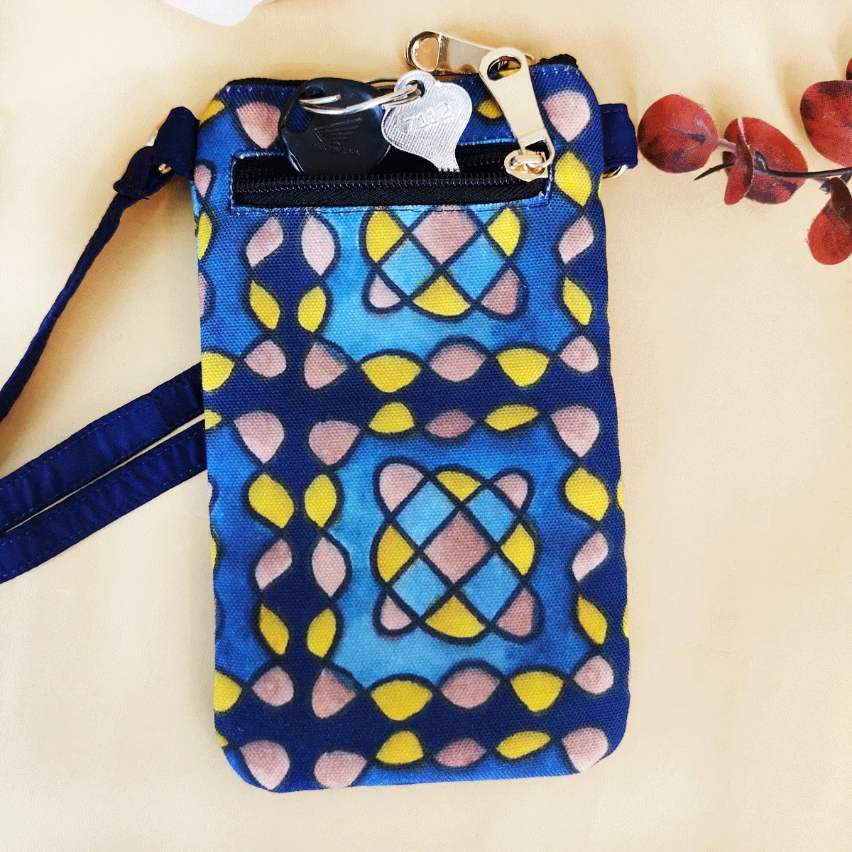 Loop Mobile Sling Bag-Blue Kollam