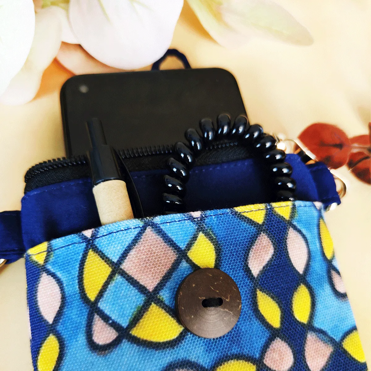 Loop Mobile Sling Bag-Blue Kollam