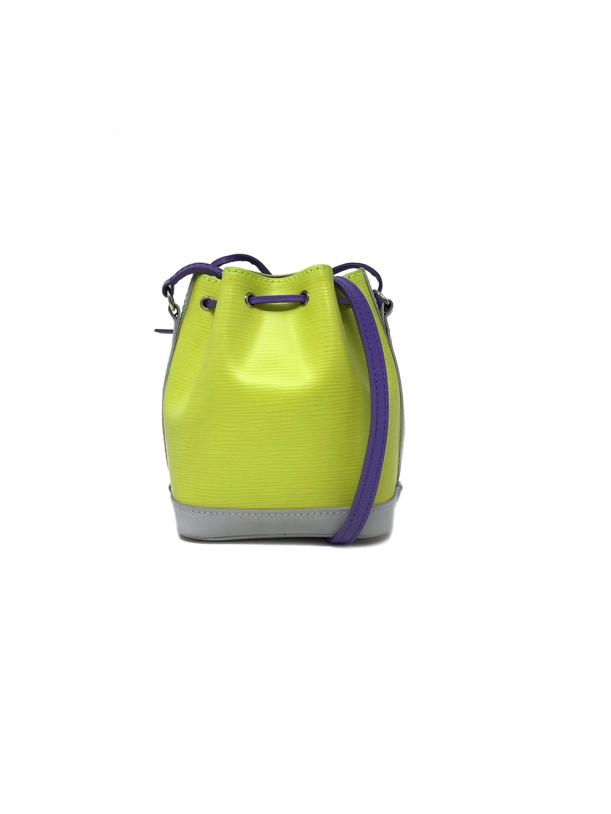 Louis Vuitton '16 'Noe' Nano Epi Leather Bucket Bag