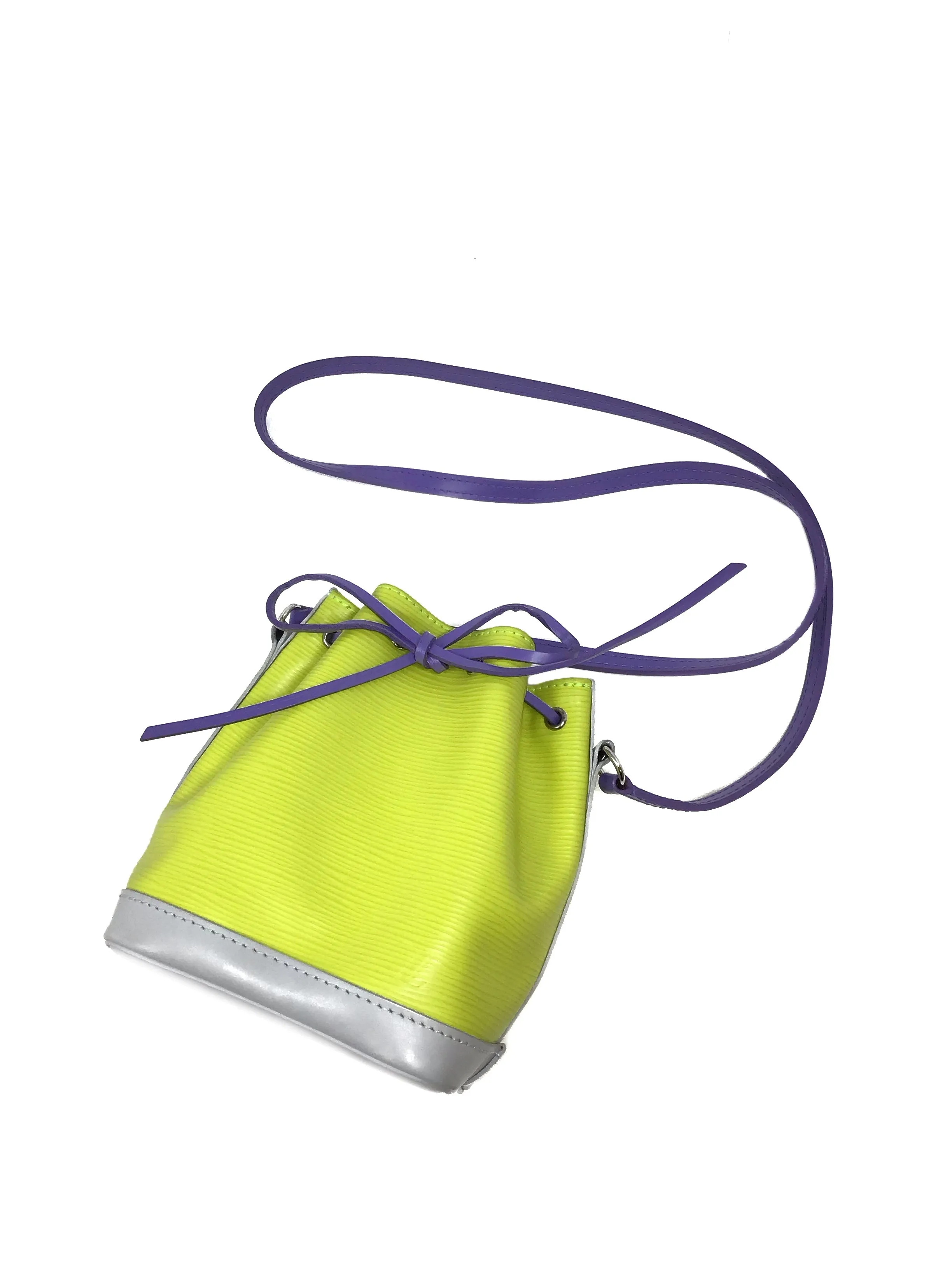 Louis Vuitton '16 'Noe' Nano Epi Leather Bucket Bag